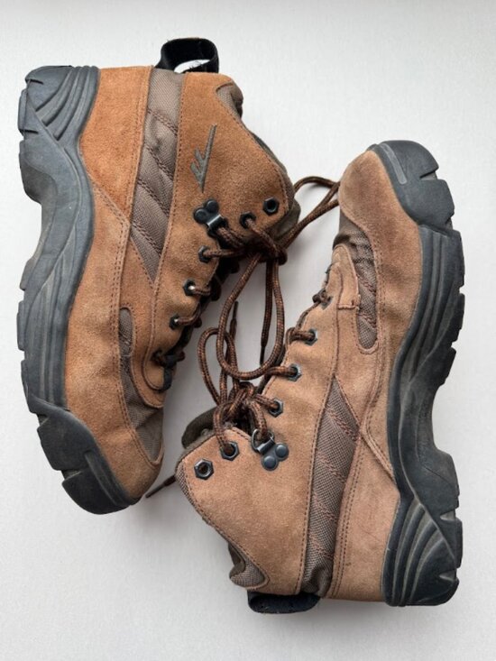 Men’s Vintage 90s Hi-Tec Hiking Boots Gorpcore Retro Trail Size 9